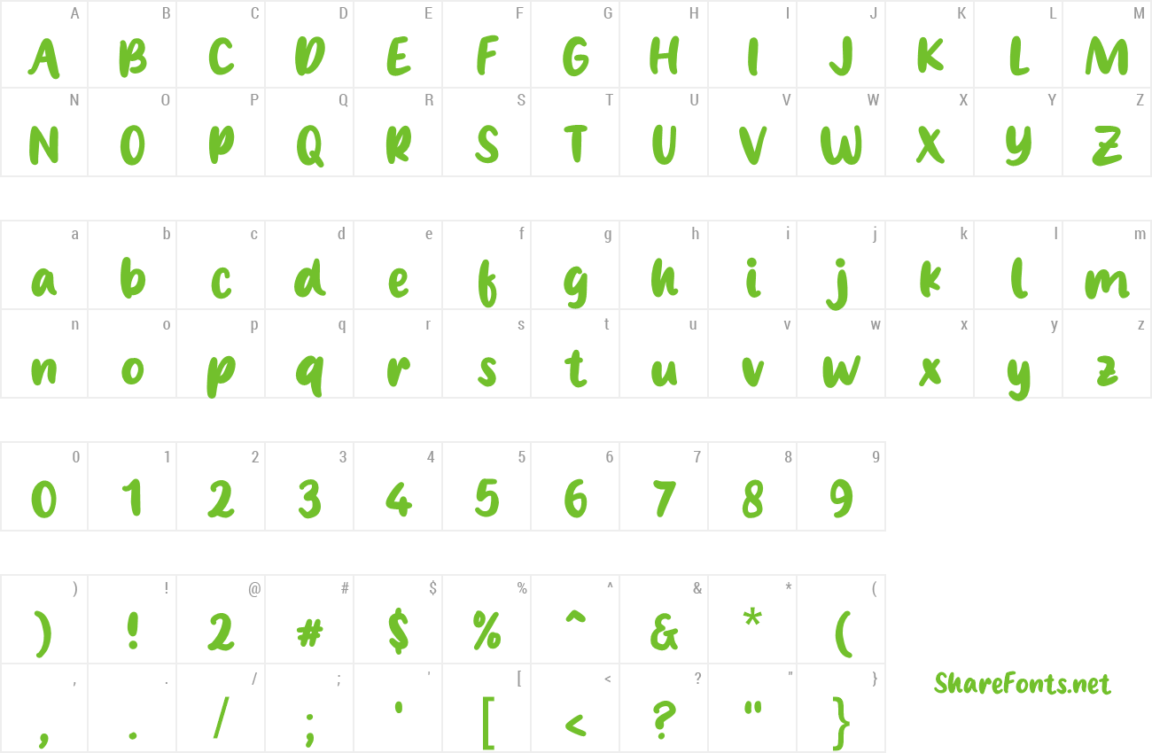 Font Stella Violet preview